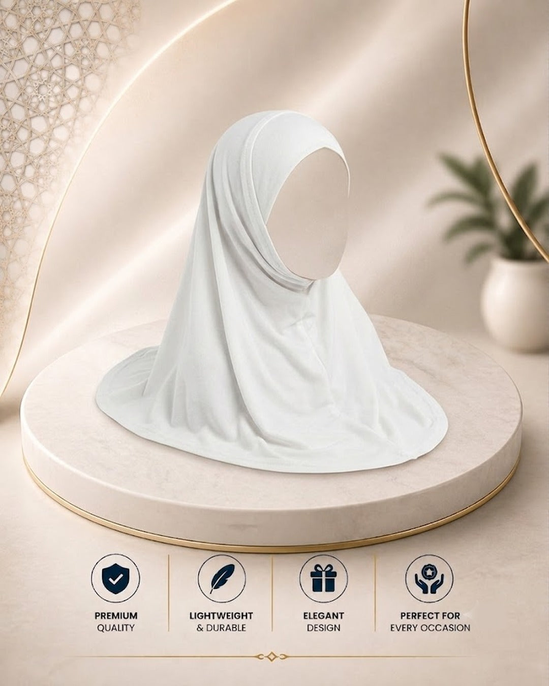 Islamic Scarf Premium Jersey Fabric