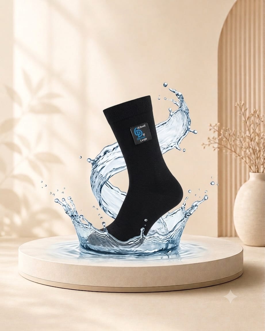 Wuzu Socks | 100% Breathable Durable Waterproof Socks for Men & Women