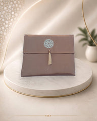 Gift Prayer Mat With Pouch Brown